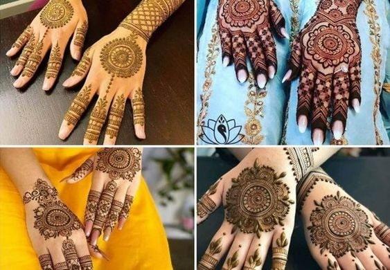 haathphool inspired arabic mehndi design