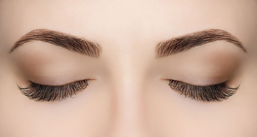 high arch type of eye brow shaping