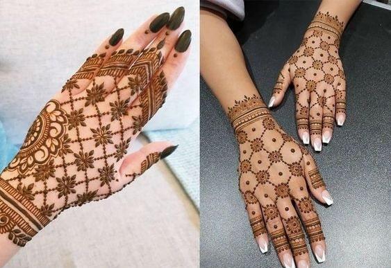 jaal pattern arabic mehndi design