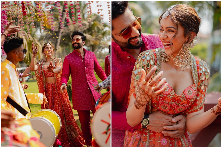 Jackky Bhagnani and Rakul Preet Mehndi Ceremony