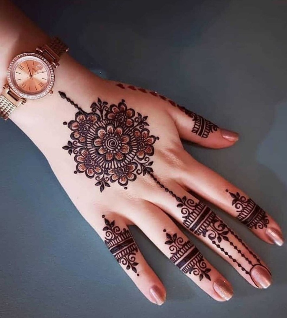 jewelry design - dulhan mehendi designs