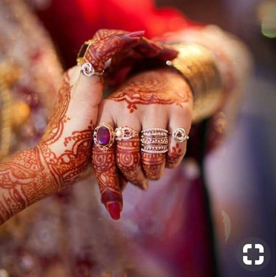 just the hands flaunting for mehndi poses