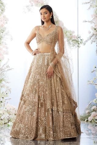 lehenga choli with sequin work