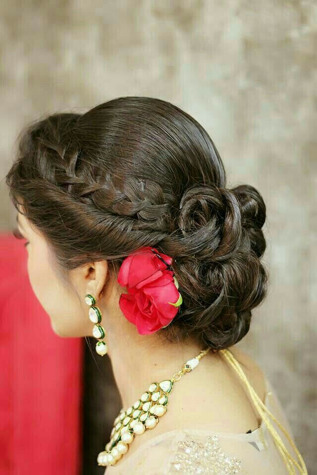 loop bun - Engagement Hairstyles