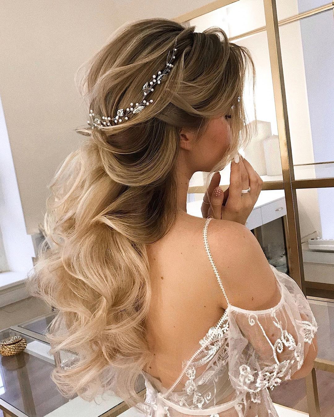 loose and airy - wedding hair trends