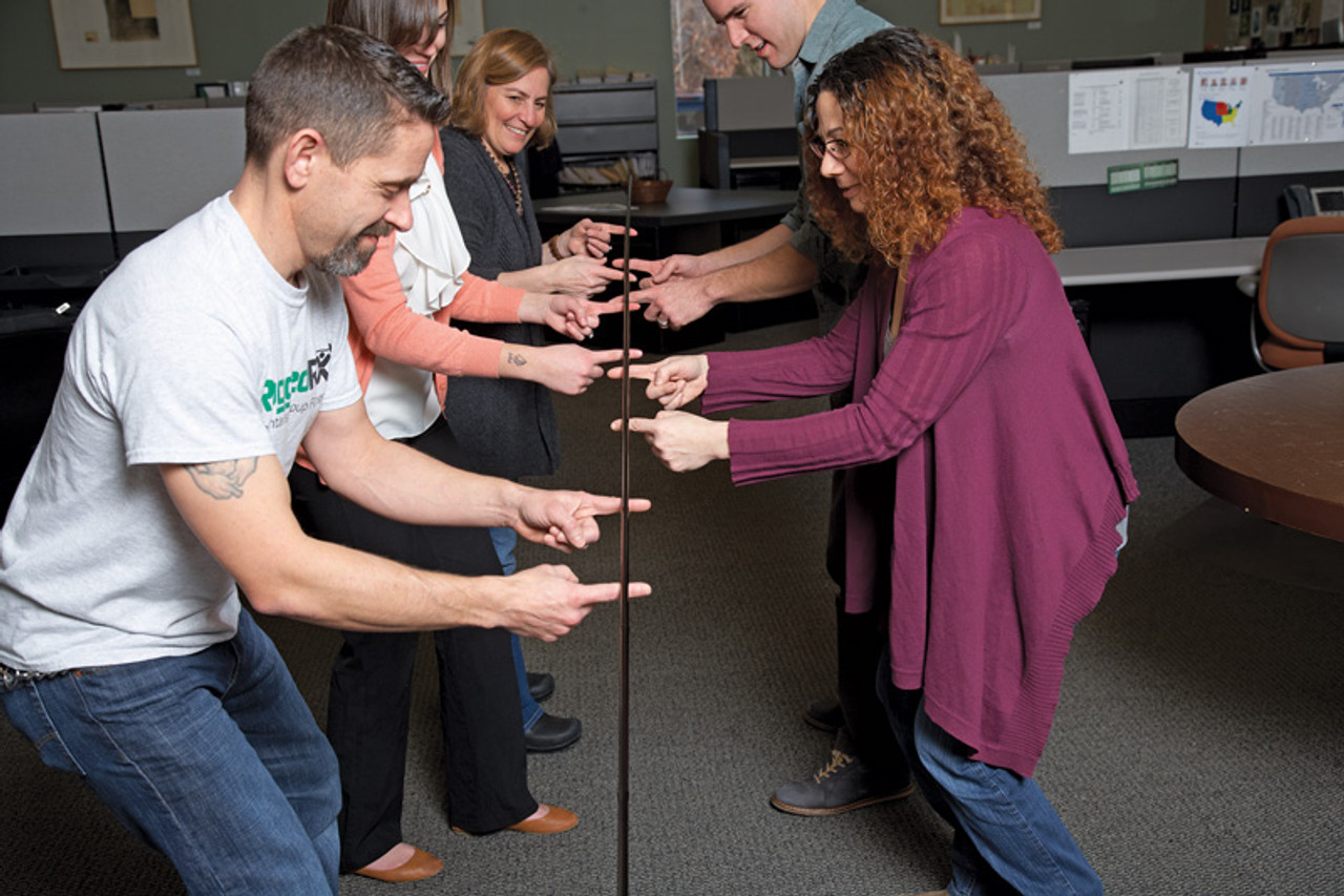 lower the stick group games to play