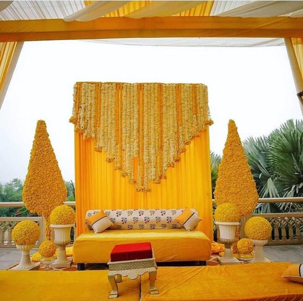 marigold theme wedding