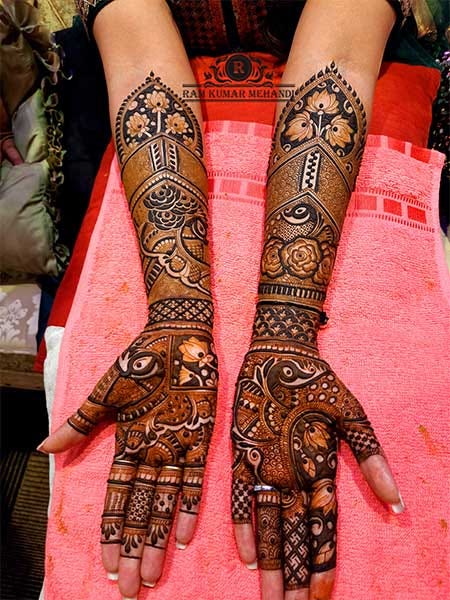 mehendi designs for medium skin