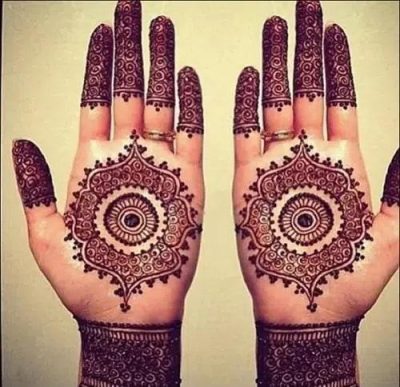 moroccan geometry mehendi design