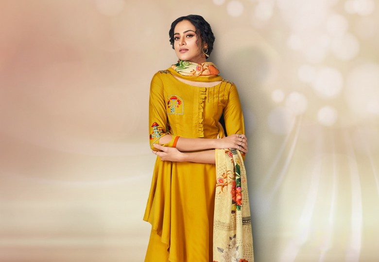 Haldi Dress for Bride Sister - muslin