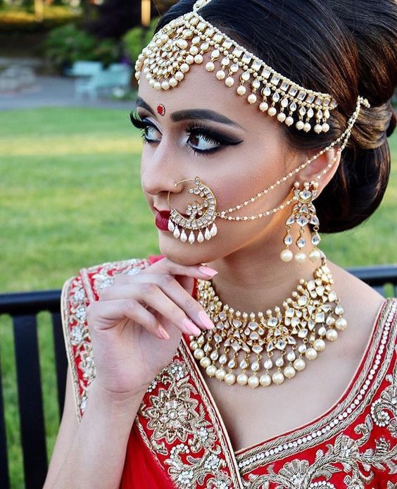 nose ring bridal jewellery designs