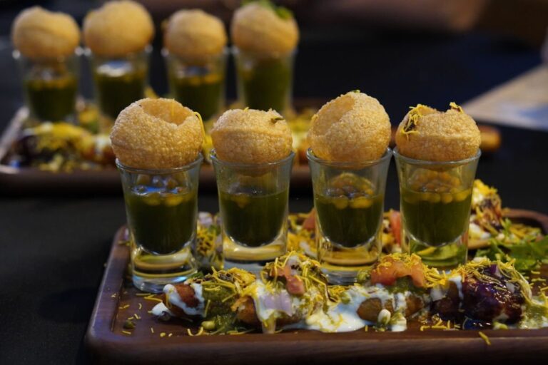 pani puri shots - food trends