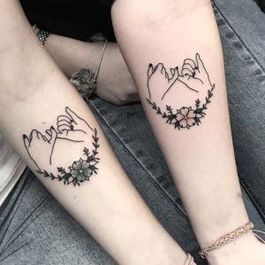 pinky promise best friend tattoo ideas