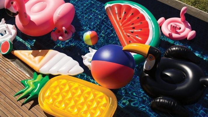 floats for pool party ideas