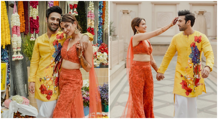 Pulkit Samrat and Kriti Kharbanda Haldi Ceremony