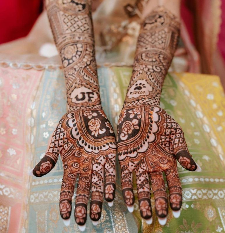 rosy design - Floral Mehendi Designs