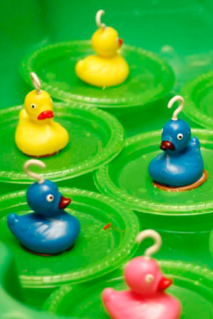 rubber duck match the numbers game carnival theme party