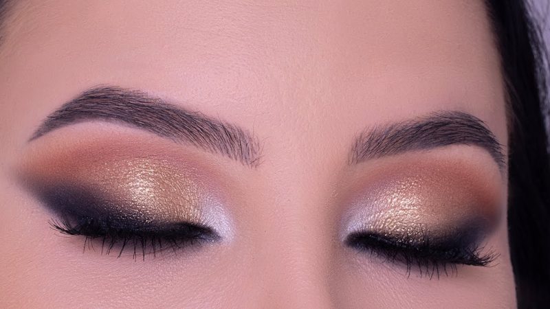 pastel shaded smokey eye makeup - smokey eyes