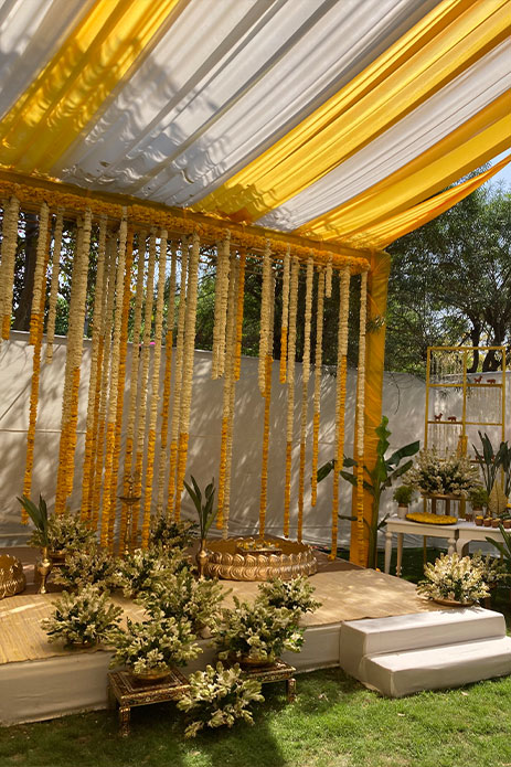 Swara's Haldi Ceremony Decor