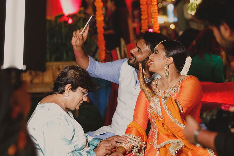 Swara Bhaskar and Fahad Ahmed Mehndi Ceremony