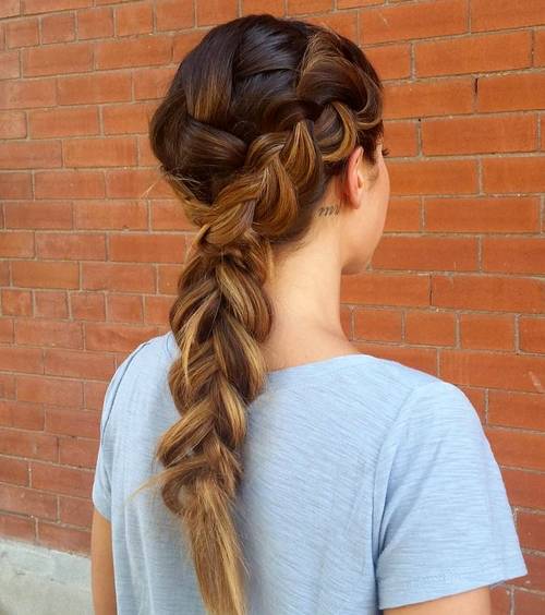 triple braid - French Braid Hairstyles