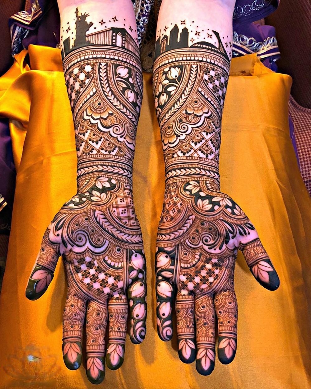 usa design - dulhan mehendi designs