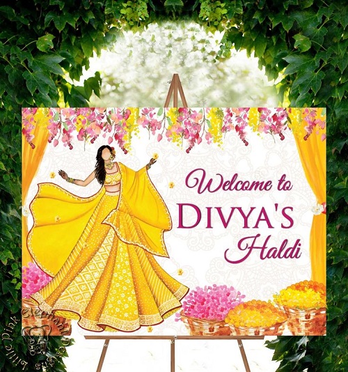 welcome poster DIY digital print